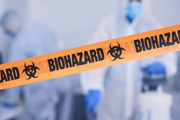 Professional Infectious Disease Decontamination technician working in Rocky Ridge, MD